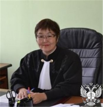 Судья Сандакова Саяна Цыбиковна